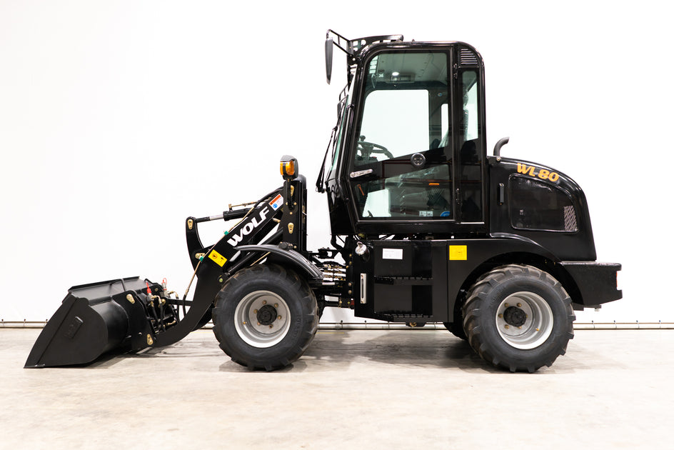 Wolf WL80-C1.000 kilo hefvermogen en met volcabine – Wolf Wielladers ...